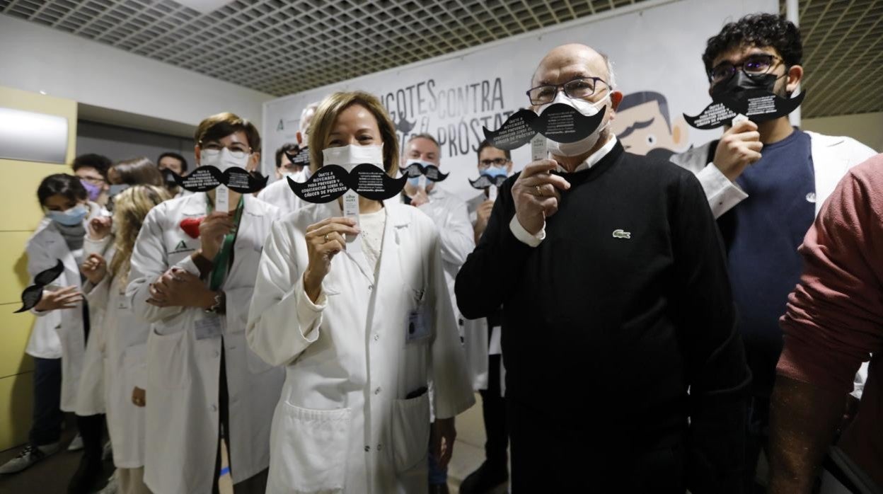 Presentación hoy de la campaña de Reina Sofía y de Imibic de prevención del cáncer de próstata