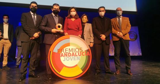 Entrega del premio Andalucía Joven a Solemccor