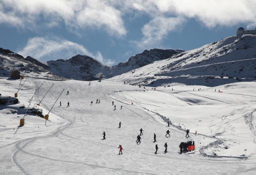 Estación de esquí de Sierra Nevada, que abrió la semana pasada