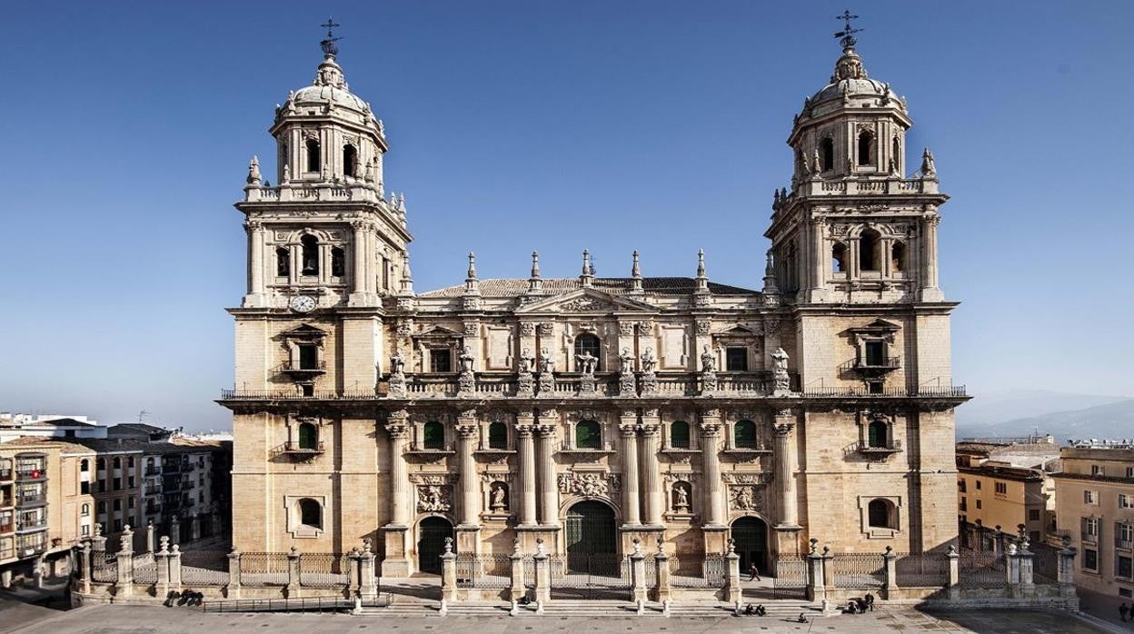 Fachada principal de la Catedral de Jaén