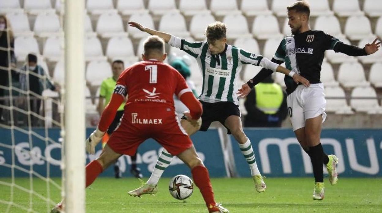 Simo,en el partido ante el Mérida