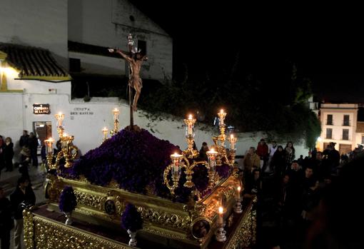 El Cristo de la Conversión, en el Vía Crucis del Miércoles de Ceniza de 2013