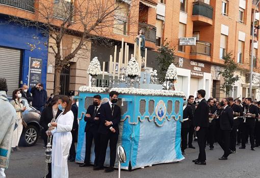 Procesión de la Inmaculada de la Cena