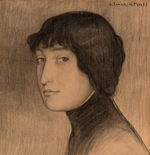 Dibujo de Julio Romero de Torres