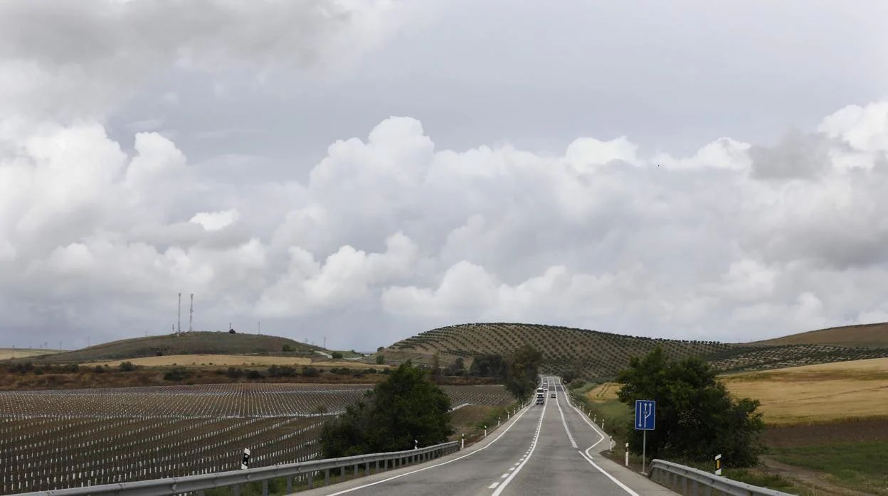 Carretera N-432 a su paso por la provincia de Córdoba