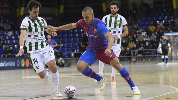 El Córdoba Patrimonio deja una buena imagen ante el Barça aunque termina de vacío (5-3)