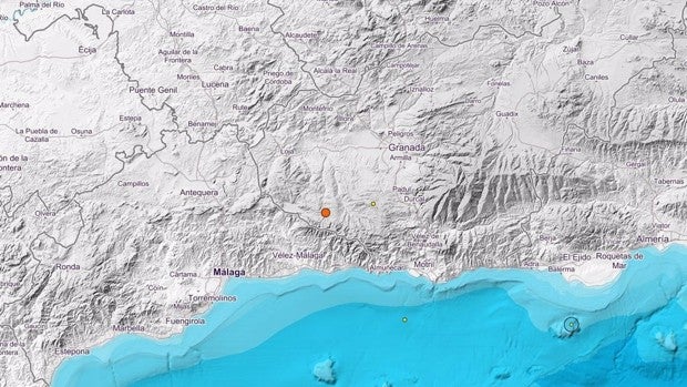 Un nuevo terremoto hace temblar a Granada en la madrugada de este martes