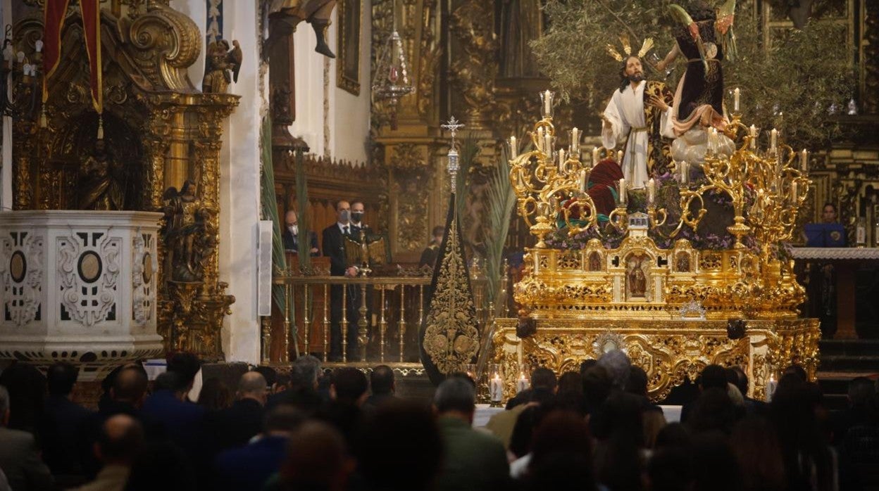 Paso del Señor de la Oración en el Huerto, en San Francisco