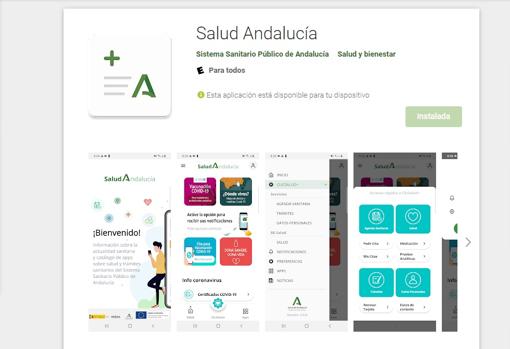 Aplicación Salud Andalucía