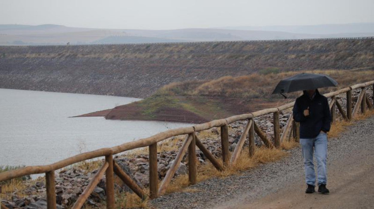 Zona del embalse del Arenoso en Córdoba