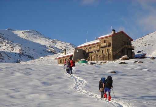 Refugio de Poqueira en Sierra Nevada