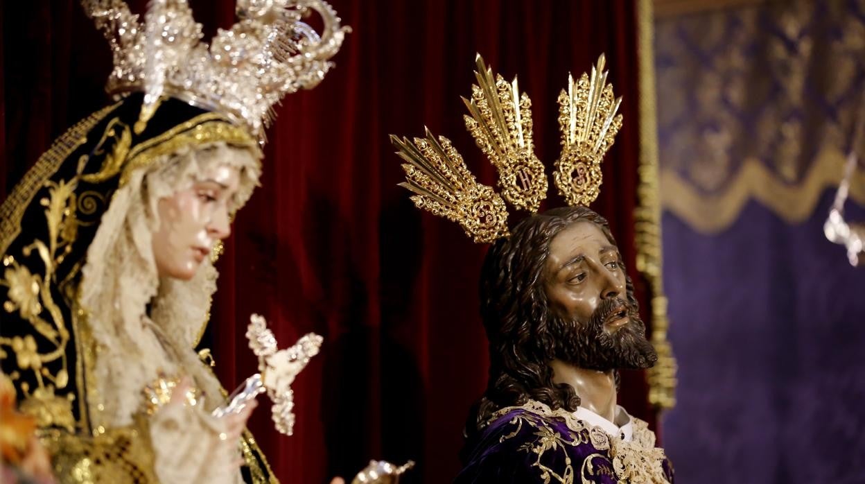 María Santísima del Rocío y Lágrimas y Nuestro Padre Jesús del Perdón, el Miércoles Santo de 2021