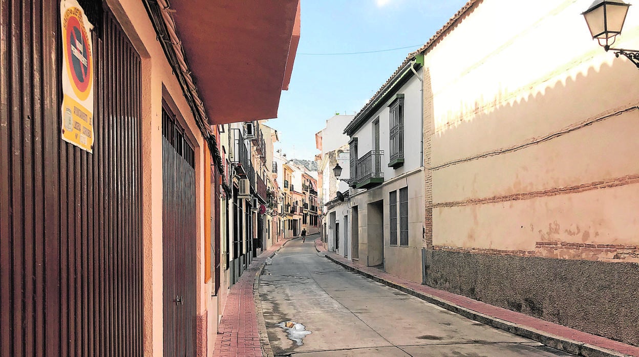 Aspecto actual de la céntrica calle Palacios