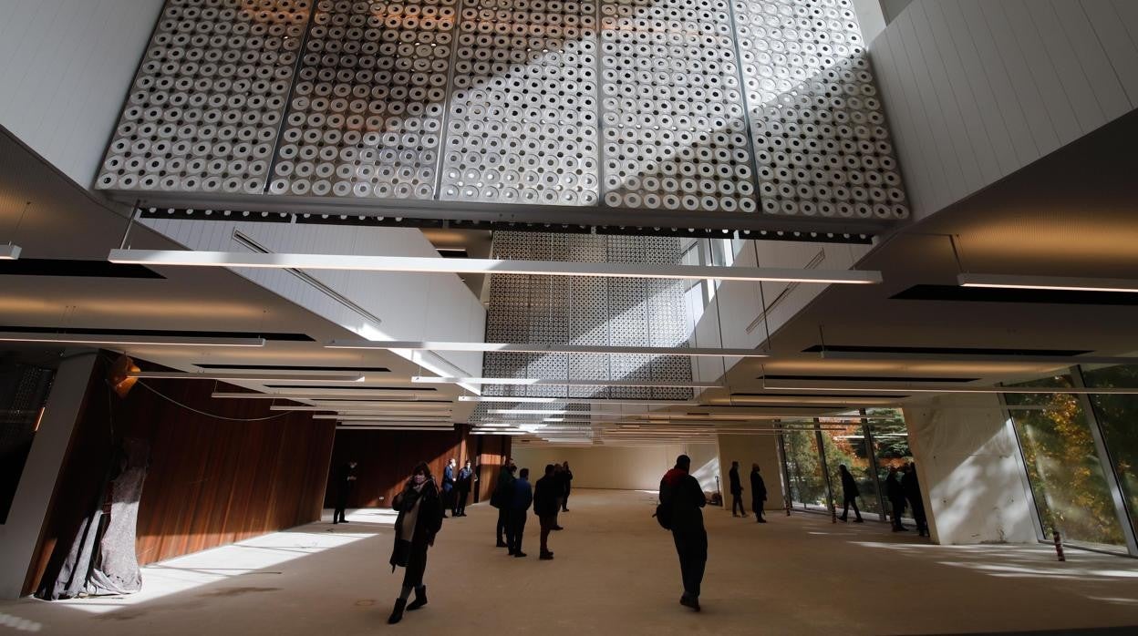 Interior de la futura Biblioteca Grupo Cántico en Córdoba