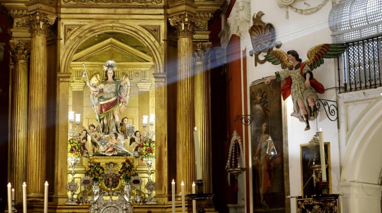 San Rafael Arcángel, en la iglesia del Juramento