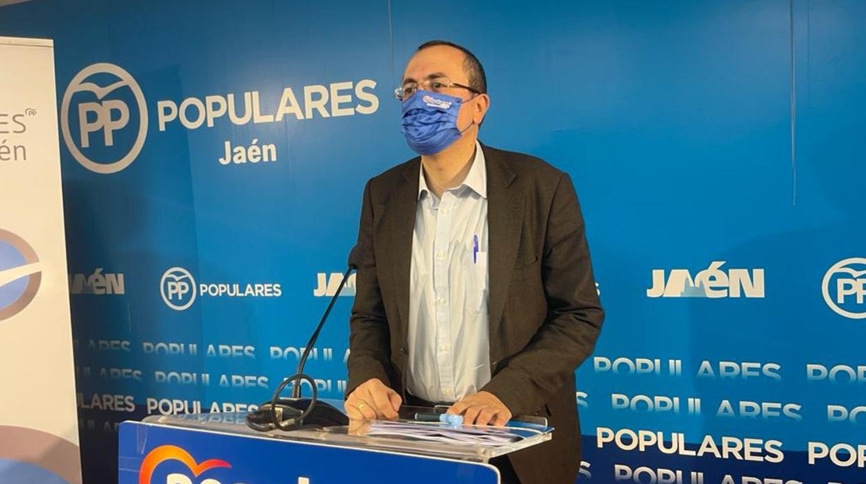 Manuel Bonilla, portavoz del grupo popular de Jaén