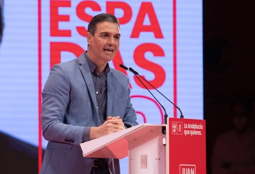 Sánchez en su discurso de este sábado en Granada