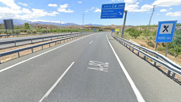 Muere un hombre de 35 años en un accidente de tráfico en la autovía A-92 en Purullena