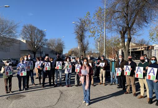 Los manifestantes han leído un manifiesto con sus argumentos