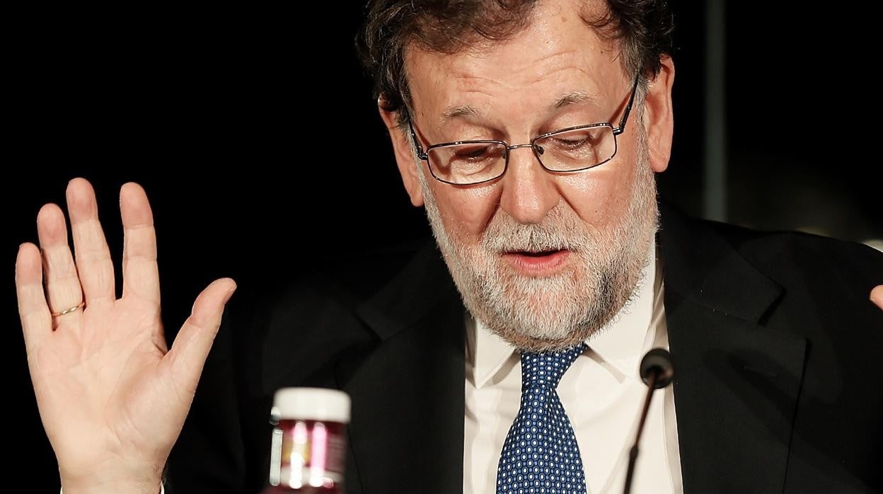 El expresidente Mariano Rajoy