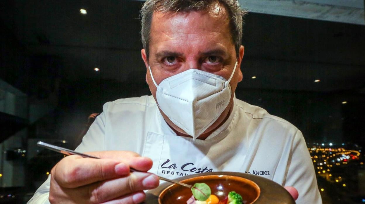 José Álvarez, chef almeriense del restaurante La Costa en El Ejido.