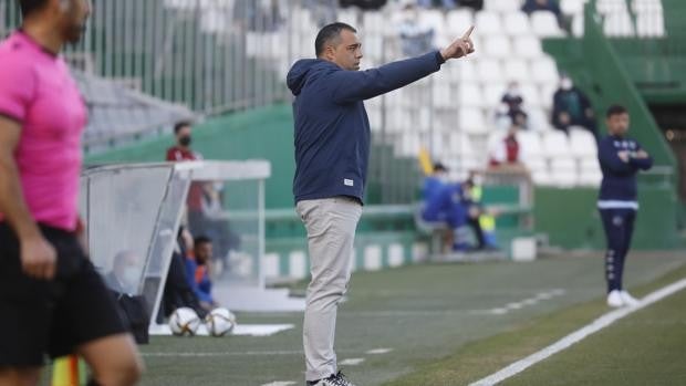Germán Crespo, entrenador del Córdoba CF: «El Coria es uno de los mejores rivales que ha pasado por aquí»