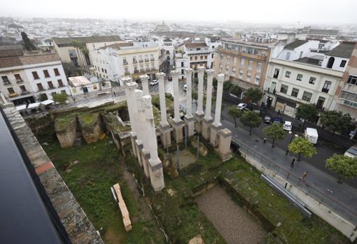 Las obras para hacer visitable el Templo Romano se harán con fondos Next Generation (UE)