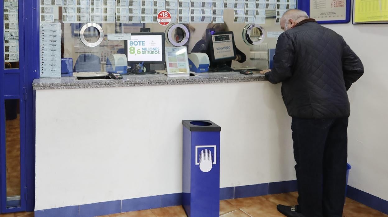 Imagen de una administración de lotería en Córdoba