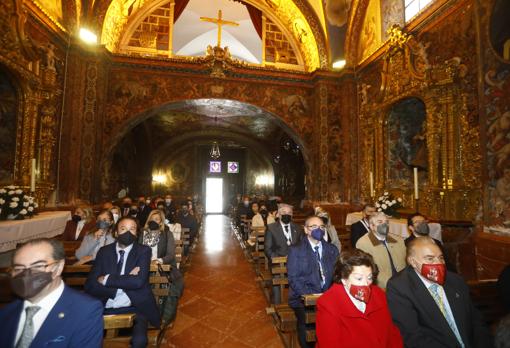 Público asistente a la exaltación, este domingo