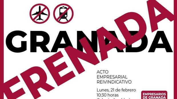 Los empresarios de Granada convocan un gran acto reivindicativo contra «el ninguneo» ferroviario y la falta de conexiones