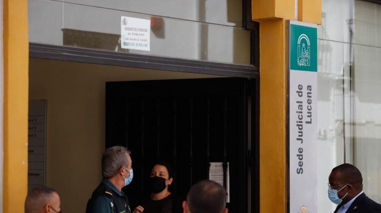 Sede judicial de Lucena donde se investigan los presuntos abusos a tres menores