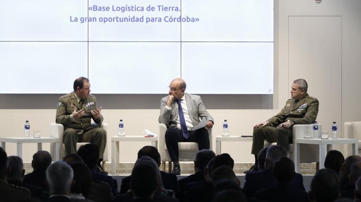 Foro celebrado por ABC Córdoba sobre el proyecto de la Base Logística del Ejército