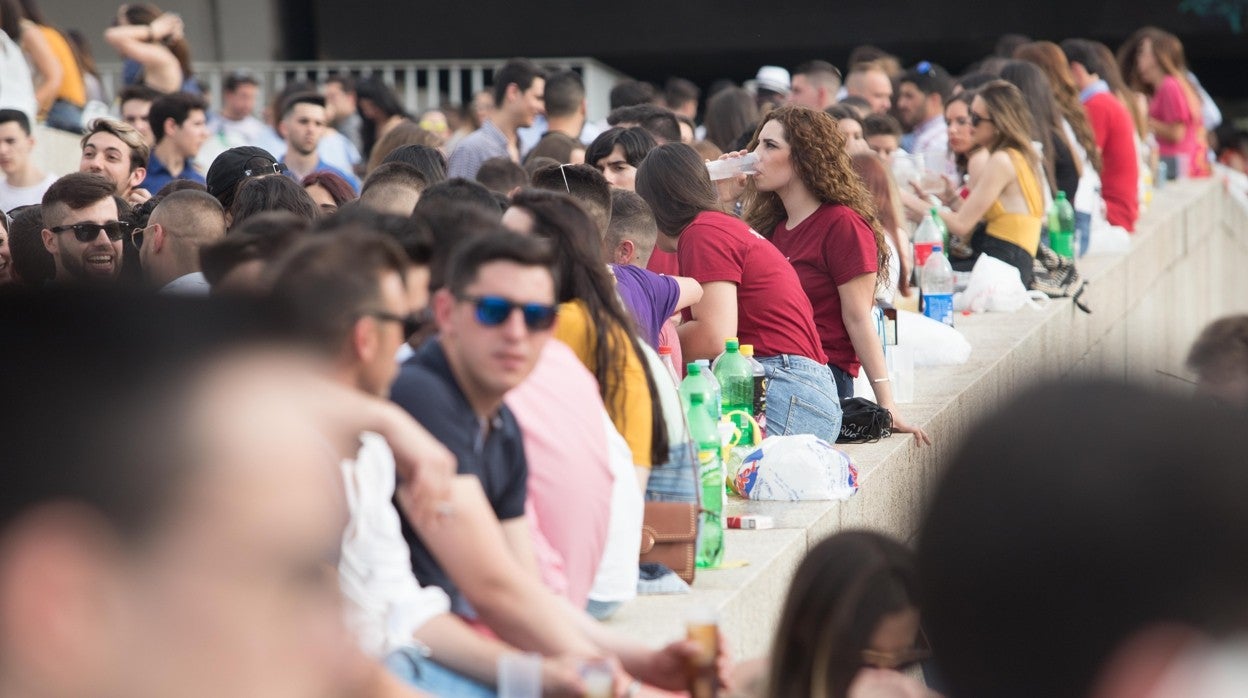 Botellón en la Feria de Córdoba