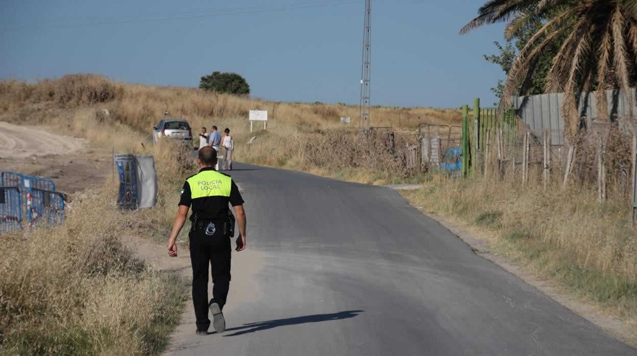 Imagen de archivo de un siniestro en una carretera de Lucena