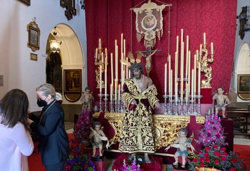 Veneración del Señor de la Humildad y Paciencia en Capuchinos