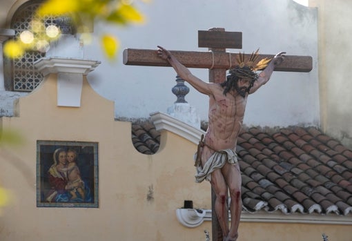 El Cristo de la Oración y Caridad, que este año se suma a la carrera oficial