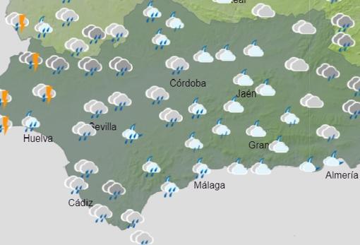 La primavera entra con un cambio de tiempo de Andalucía