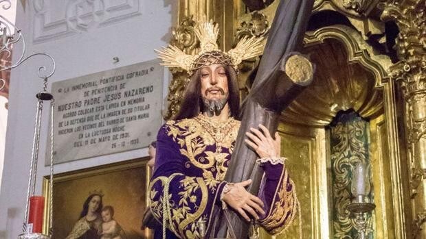 El nuevo paso del Nazareno de Santa María se presentará oficialmente el 30 de marzo