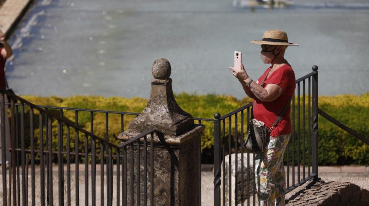 Un turista en el Alcázar