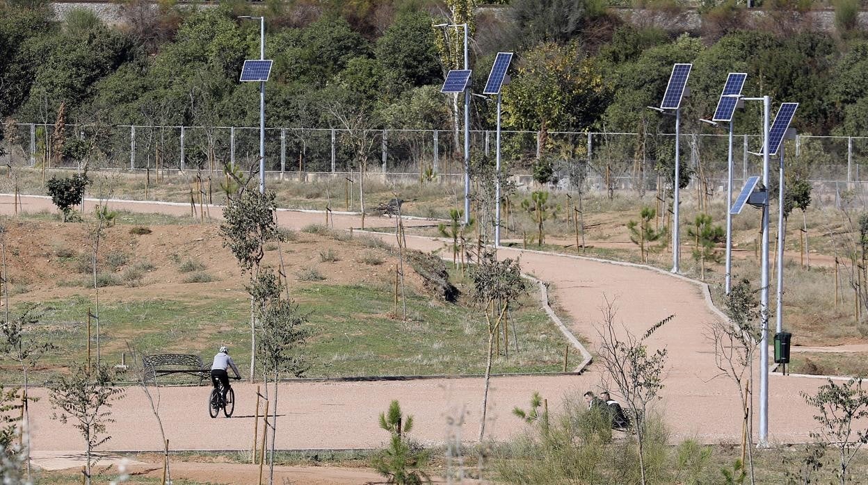 Imagen de la parte central del Parque de Levante