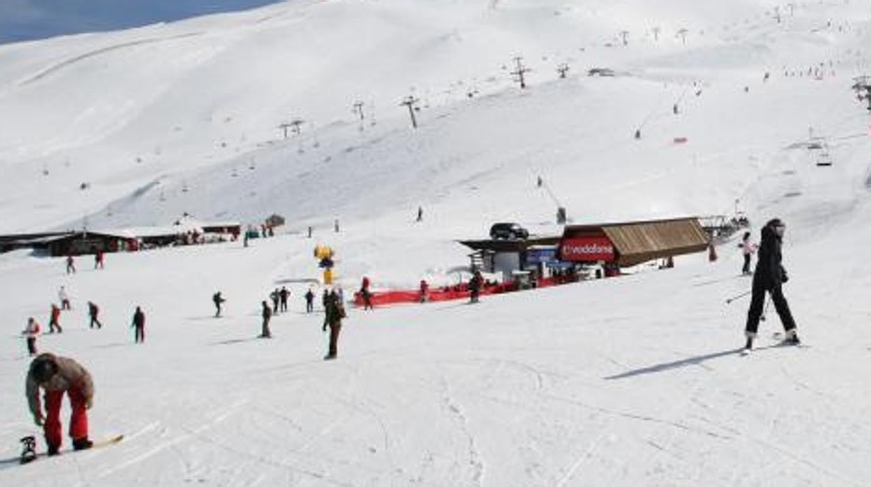 Imagen de la estación de esquí de Sierra Nevada