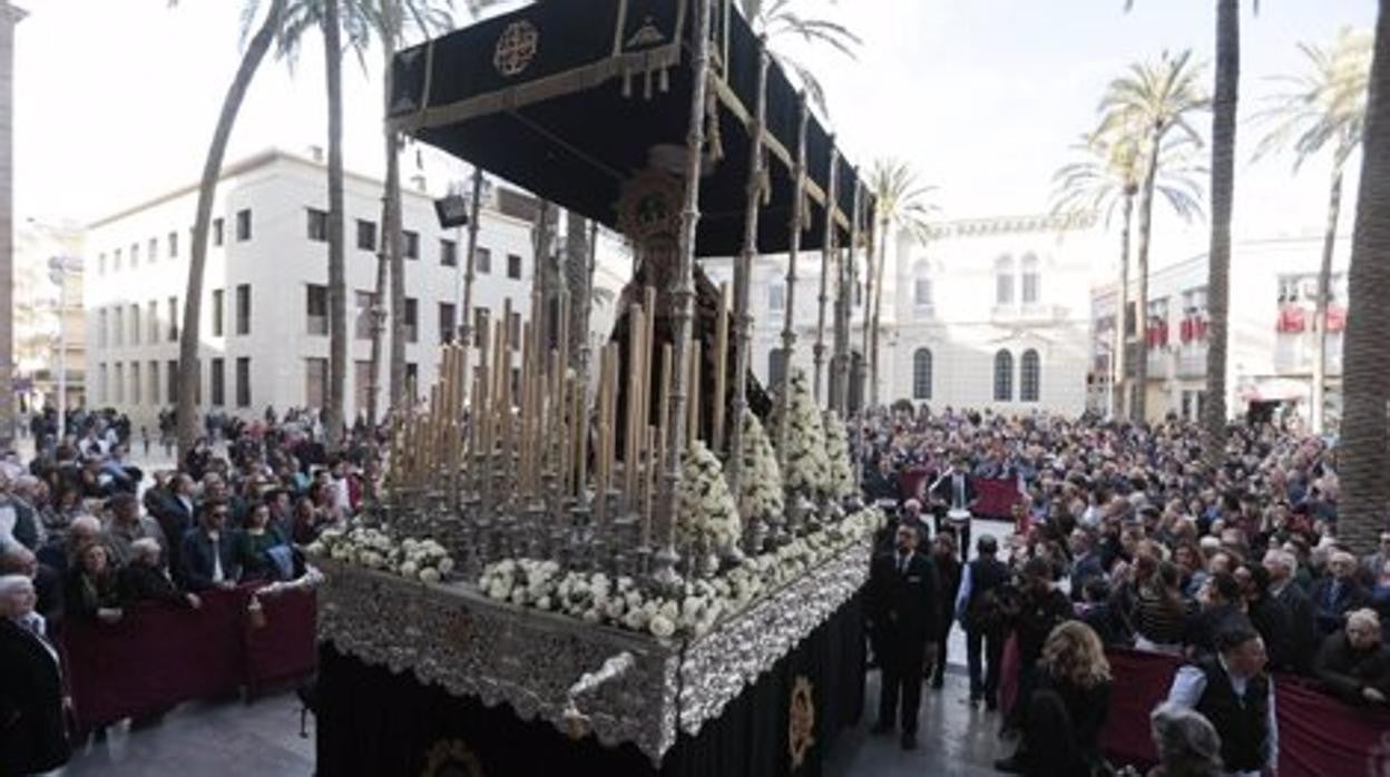 Una imagen de la Semana Santa de Almería