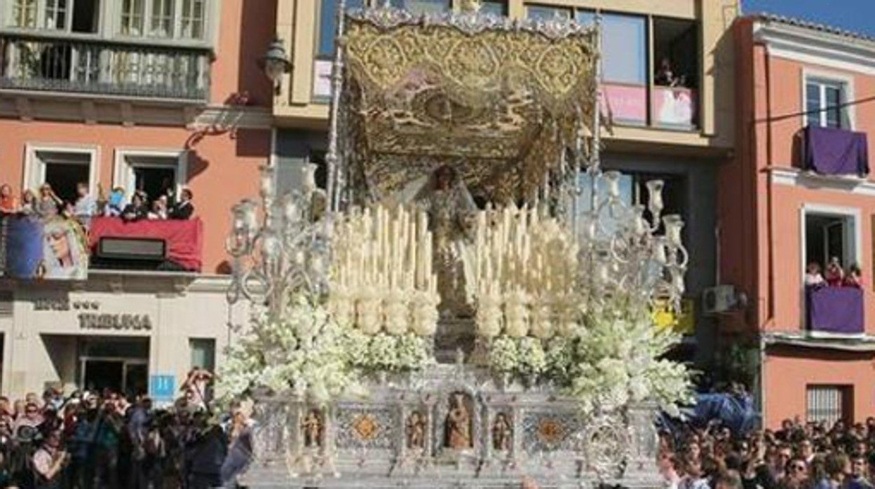 La Virgen del Rocío de Málaga en el Martes Santo