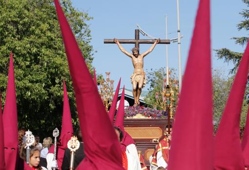 El Cristo de las Lágrimas, en el Parque Figueroa