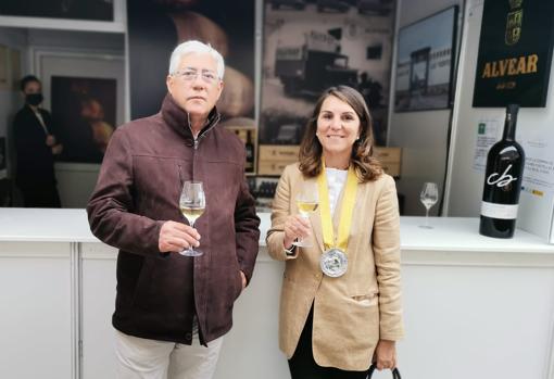 Carmen Giménez y Miguel Cabrera, de Bodegas Alvear