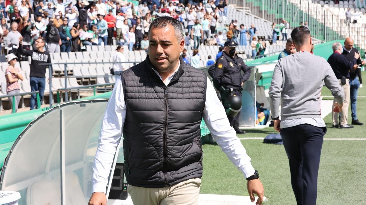 Germán Crespo, entrenador del Córdoba CF