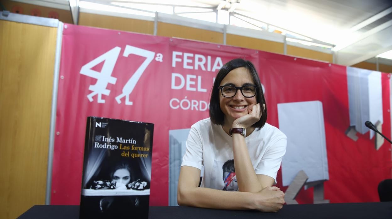 La escritora, este sábado en la Feria del Libro de Córdoba