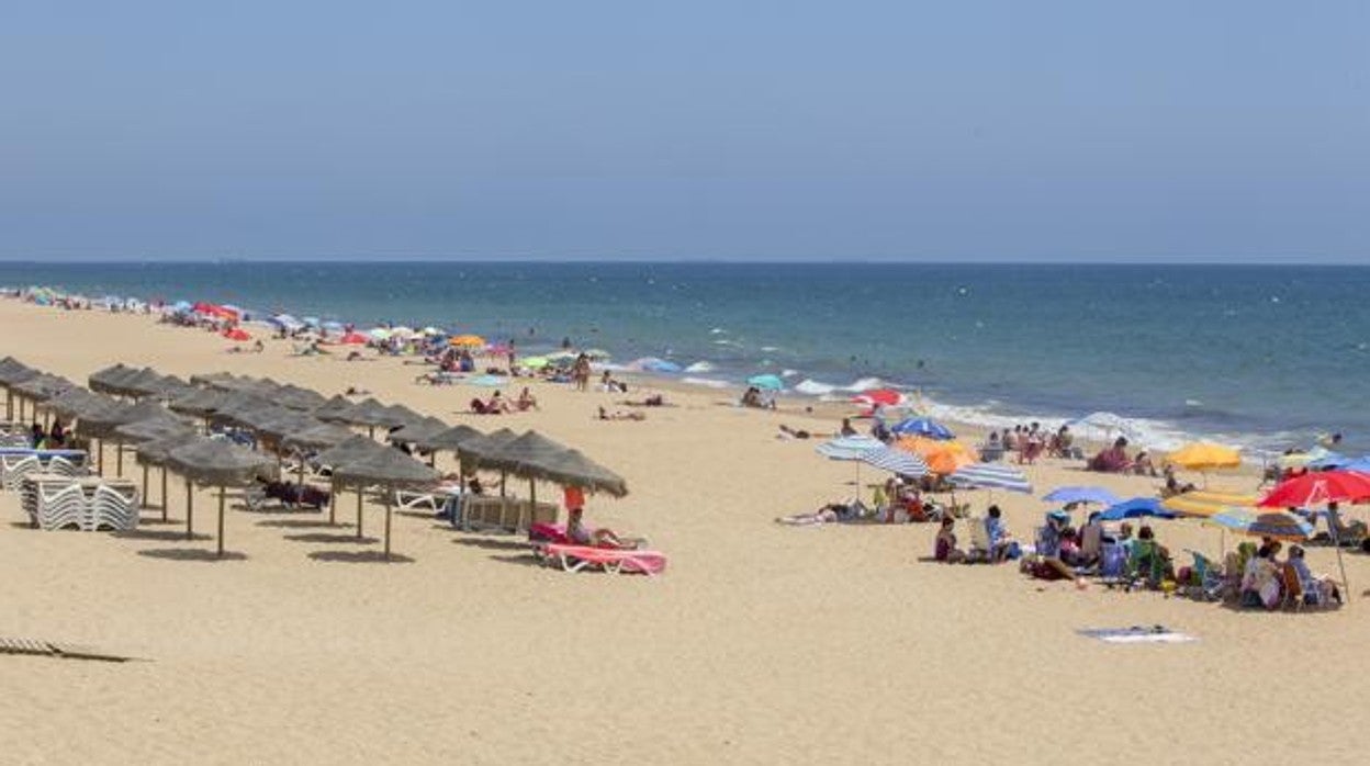 La playa onubense de Punta Umbría en imagen de archivo