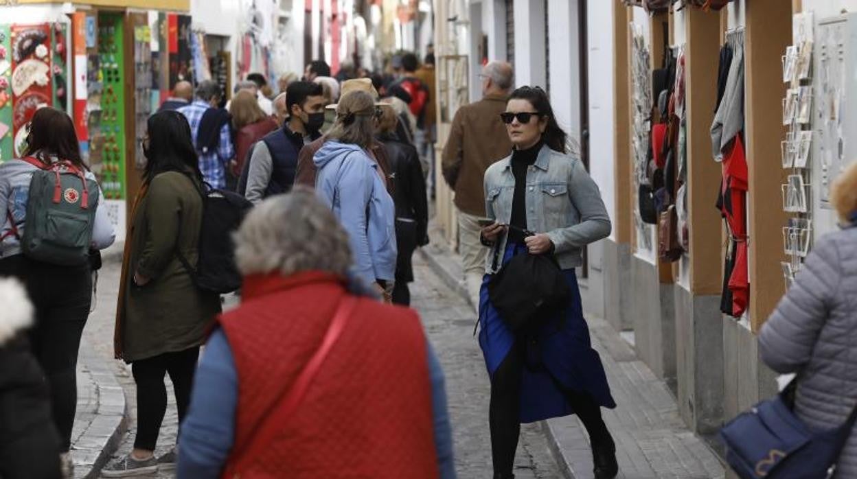 Turistas en el Centro de Córdoba