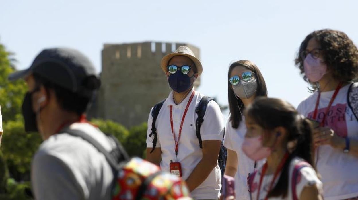 Turistas en Córdoba en una imagen reciente